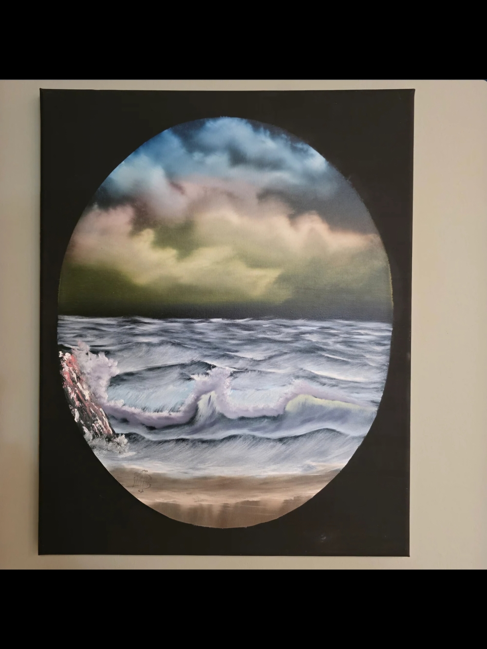 Coastal Window Seascape Wall Art - Multicolor